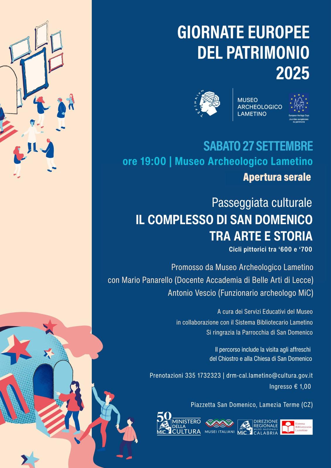Passeggiata culturale al Chiostro San Domenico – Lamezia Terme